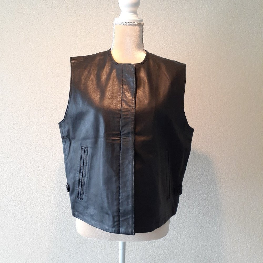 Harve Benard Leather Vest